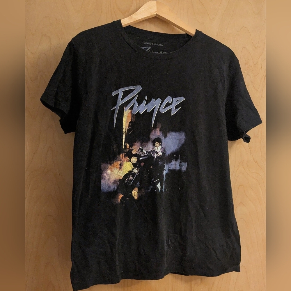 Prince - Garage Officially Licensed - Purple Rain T-shirt